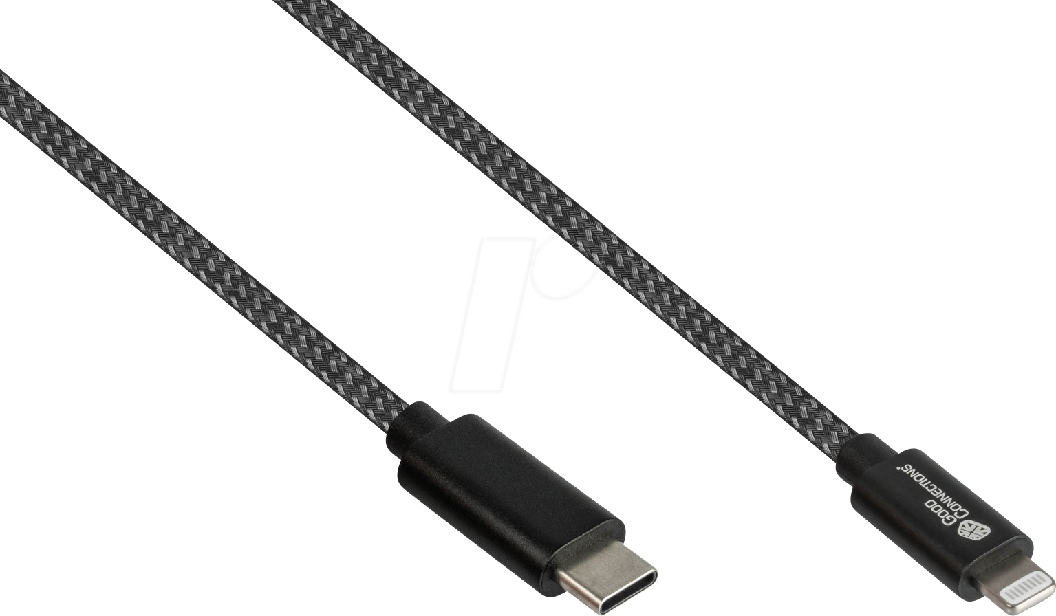 GC 2510-CL005S - Sync- & Ladekabel, USB-C -> Lightning, 0,5 m, 18 W, MFI