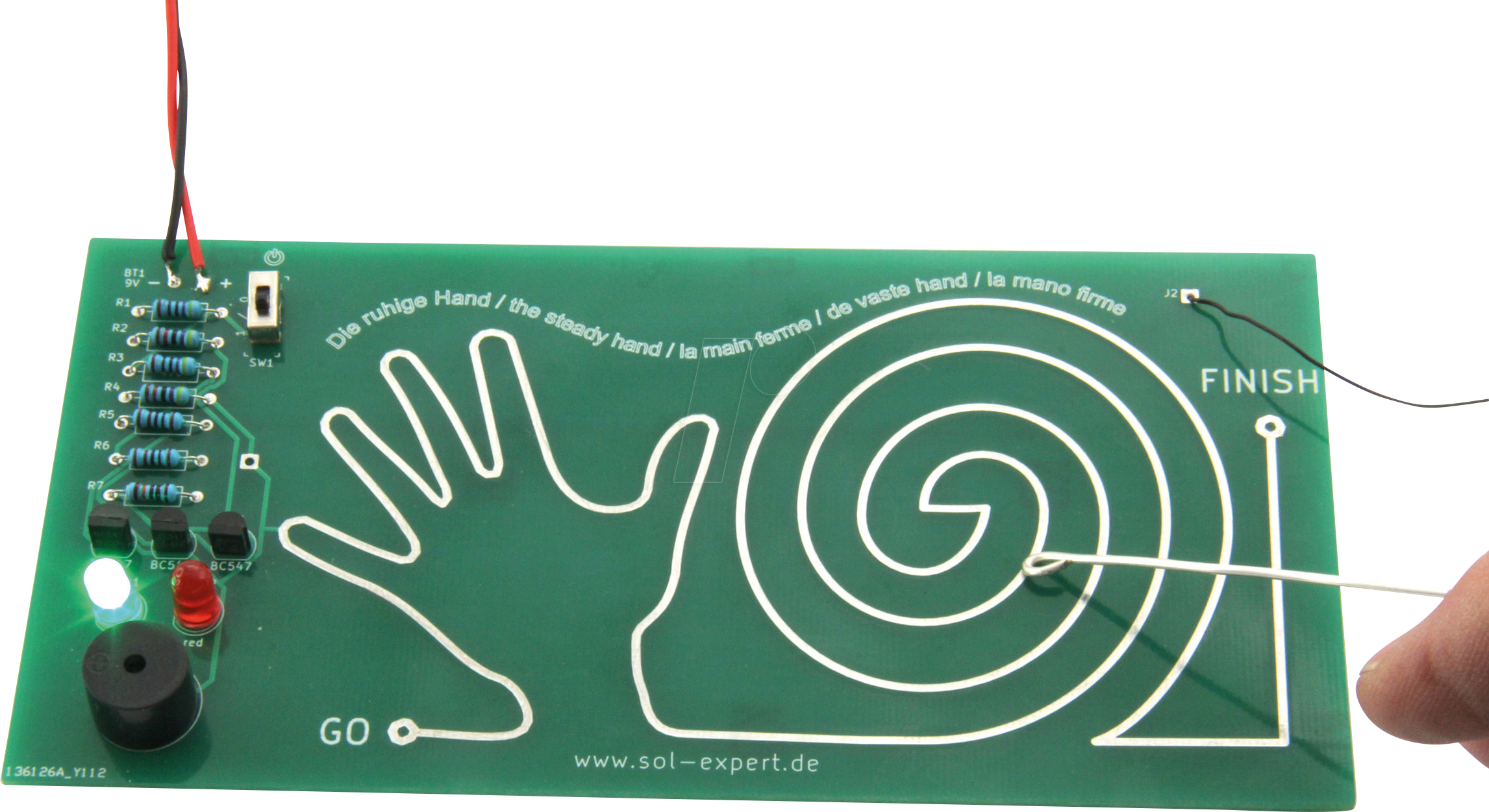 SOL-EXP 74400 - Lötbausatz ''Ruhige Hand''