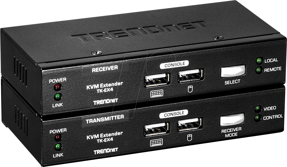 TRN TK-EX4 - KVM Verlängerung VGA, USB