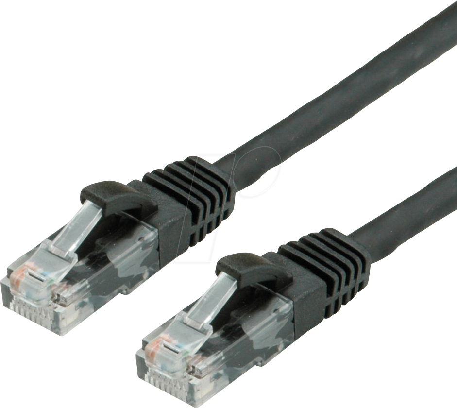 VALUE 21991045 - Patchkabel Cat.6, UTP, LSOH, schwarz, 2 m