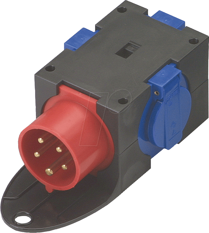 CEE-VERT 3 - CEE-Verteiler, 3 Schutzkontakt - Steckdosen