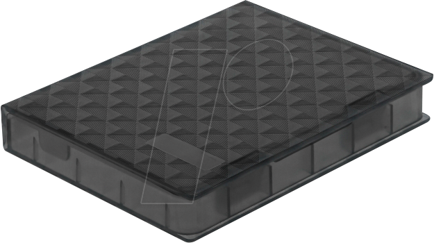 DELOCK 18368 - Schutzbox für 2.5'' HDD / SSD grau
