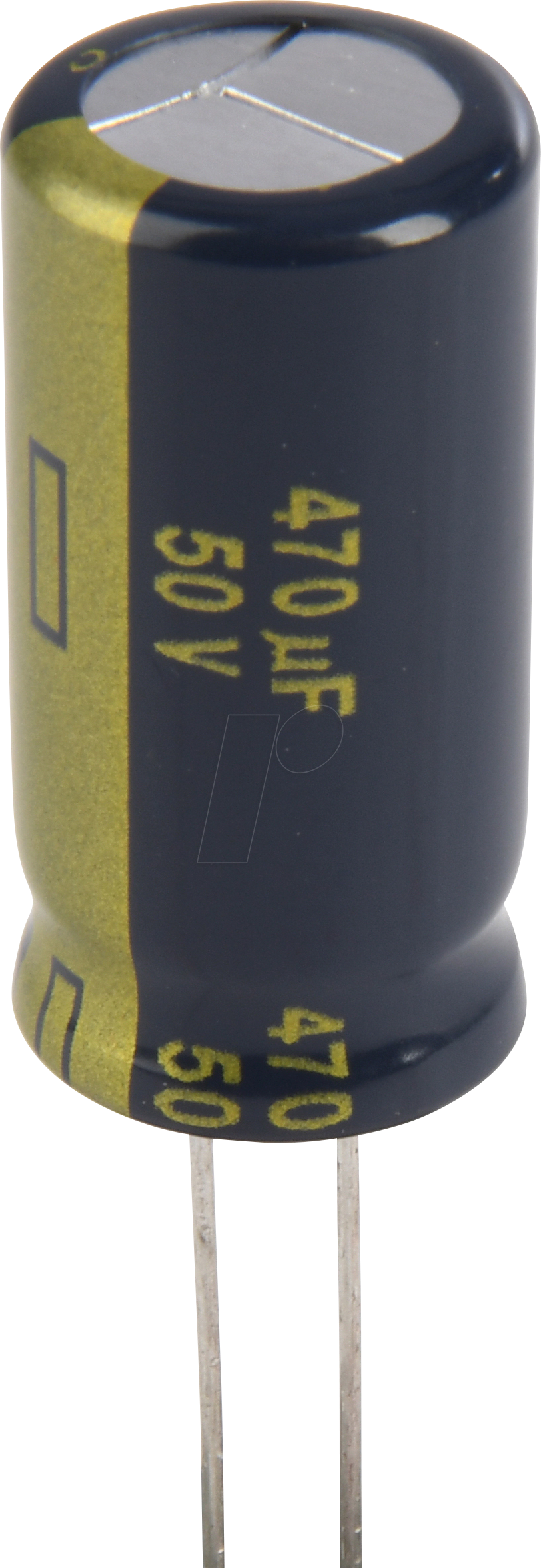 FC-A 470U 50B - Elko radial, 470µF, 50V, 105°C, low ESR, AEC-Q200