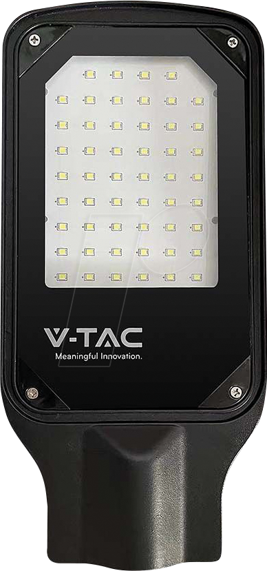 VT-10208 - Straßenleuchte, 50 W, 4270 lm, 4000 K, schwarz, IP65