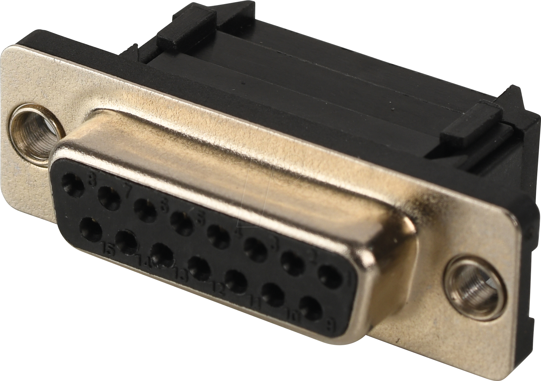 W+P 114-15-2-0-1 - D-SUB Buchse, 15-polig, für IDC-Flachbandkabel