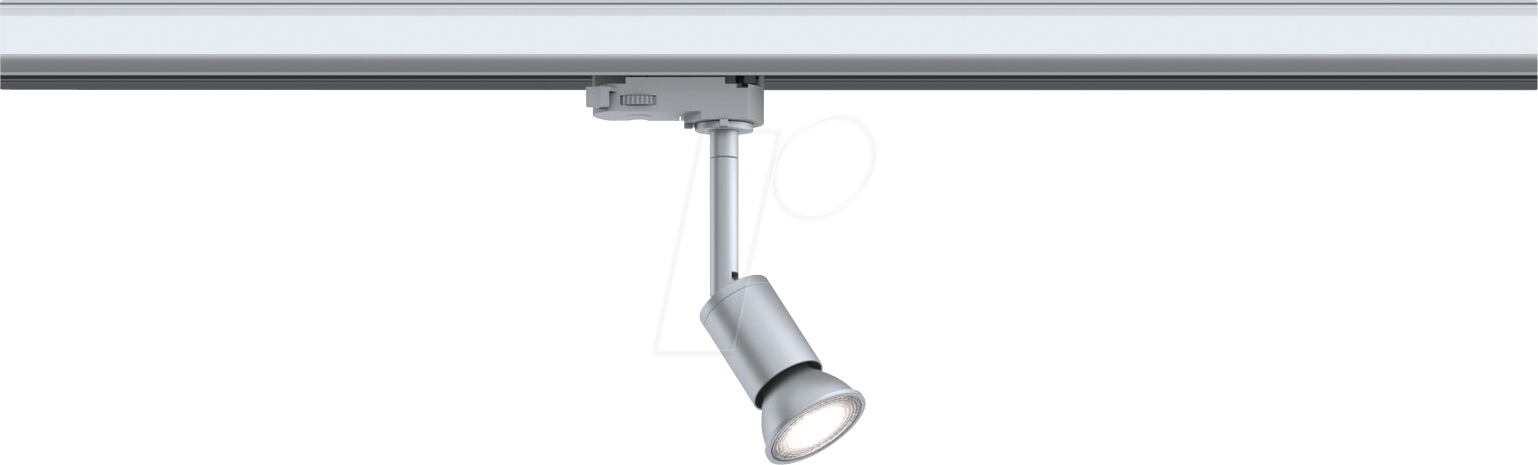 Thumbnail - PLM 95527 - ProRail3 Schienenspot Purell, GU10, max. 10 W, dimm, silber/c hr