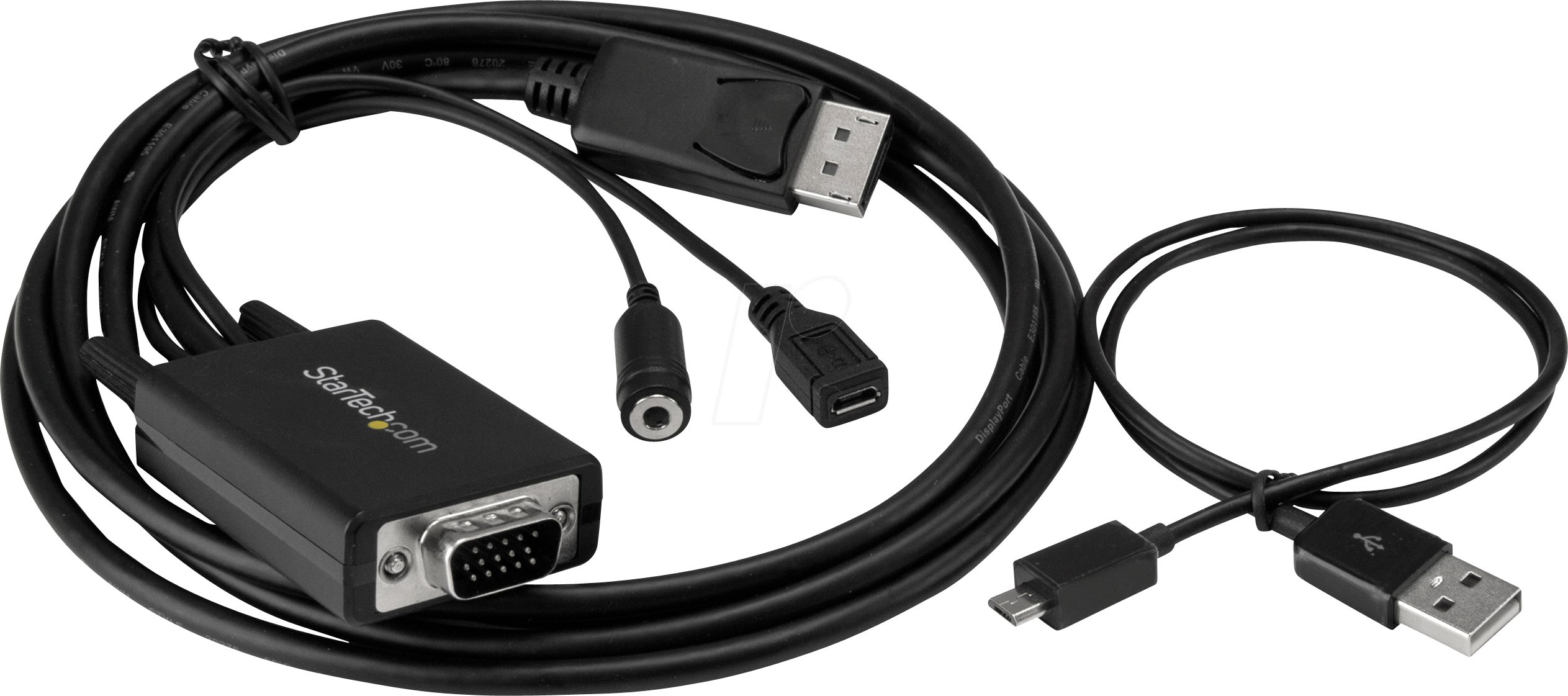 ST DP2VGAAMM2M - Kabel, DP-Stecker > VGA-Stecker, Audio, 2,0 m