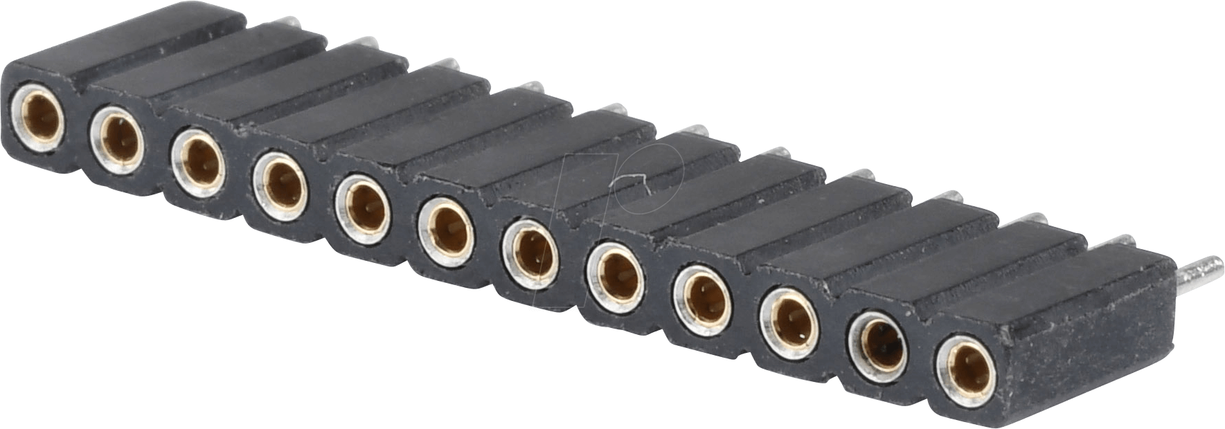 MPE 115-1-012 - Präz.-Buchsenleisten 2,54 mm, 1X12, gerade