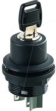 SSWSSA14O1 - Schlüsselschalter - 1 S + 1 Ö, schwarz