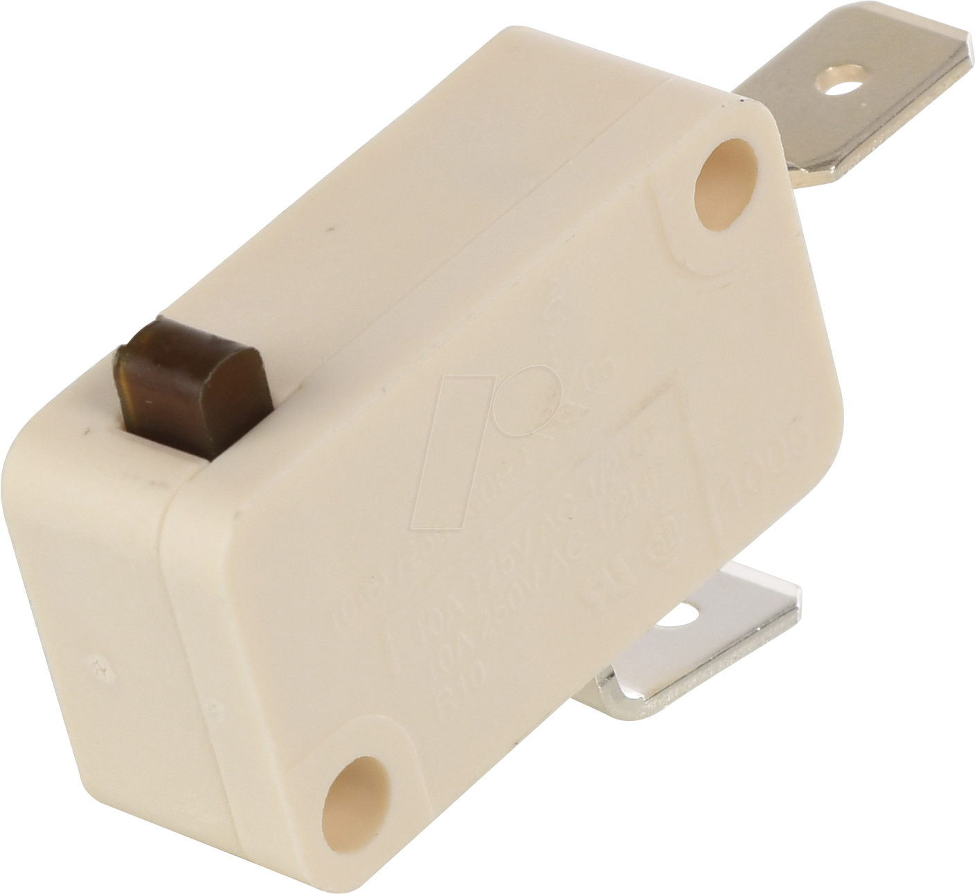 MAR 1005.1204 - Schnappschalter 1xEin 10A-250VAC Noppenstößel