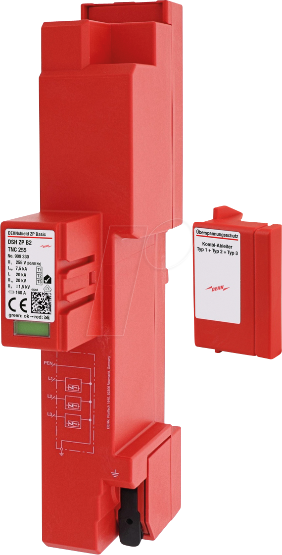 DSH ZP B2 TNC - Kombiableiter, TN-C (3+0 Schaltung)