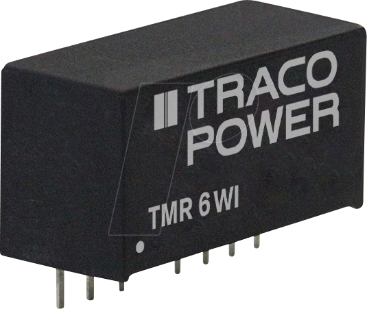 TMR 6-2412WI - DC/DC-Wandler TMR 6WI, 6 W, 12 V, 500 mA, SIL-8