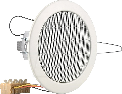 VIS 50111 - Deckenlautsprecher, 100 V, IP54, 10 cm, weiß
