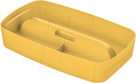 LEITZ 52660019 - Aufbewahrungsbox, klein, mit Griff, gelb