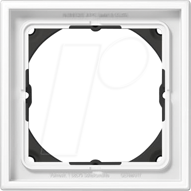 JG LS981HBFWW - Rahmen, 1-fach, alpinweiß