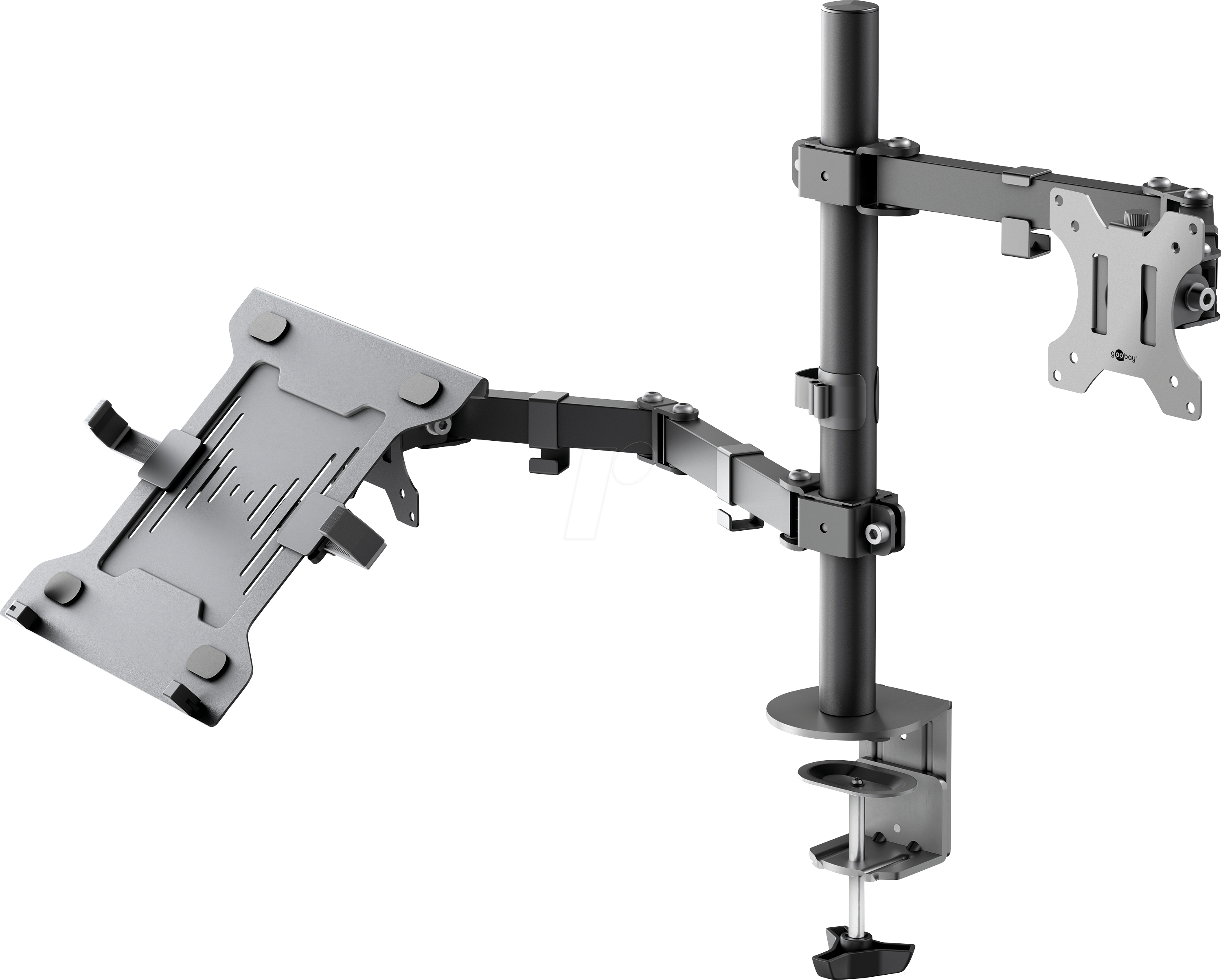 GOOBAY 70815 - Monitor Halter, 1 Display, 13'' - 32'', Laptop, Tischmontage