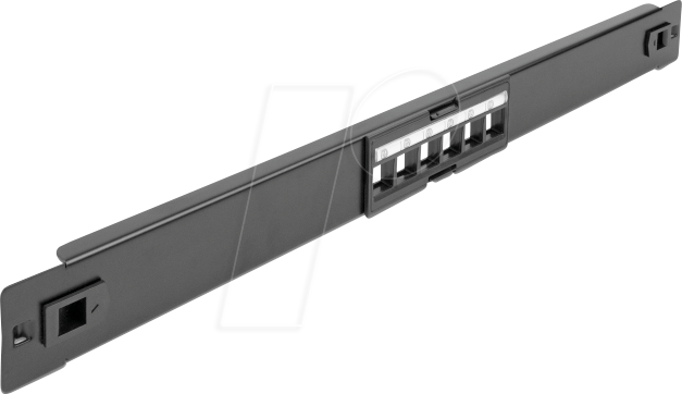 DELOCK 66820 - 19'' Keystone Patchpanel 6 Port werkzeugfrei