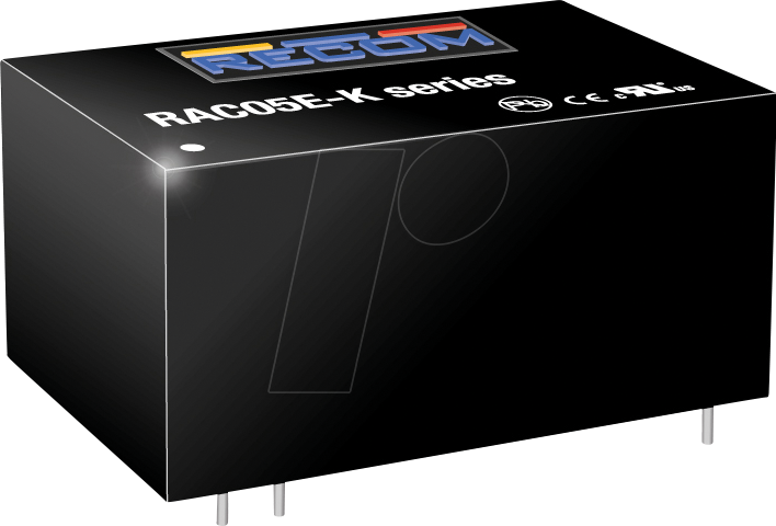 RAC05E-05SK - AC/DC-Wandler, 5 W, 90-264 V AC, 5 V DC, Modul