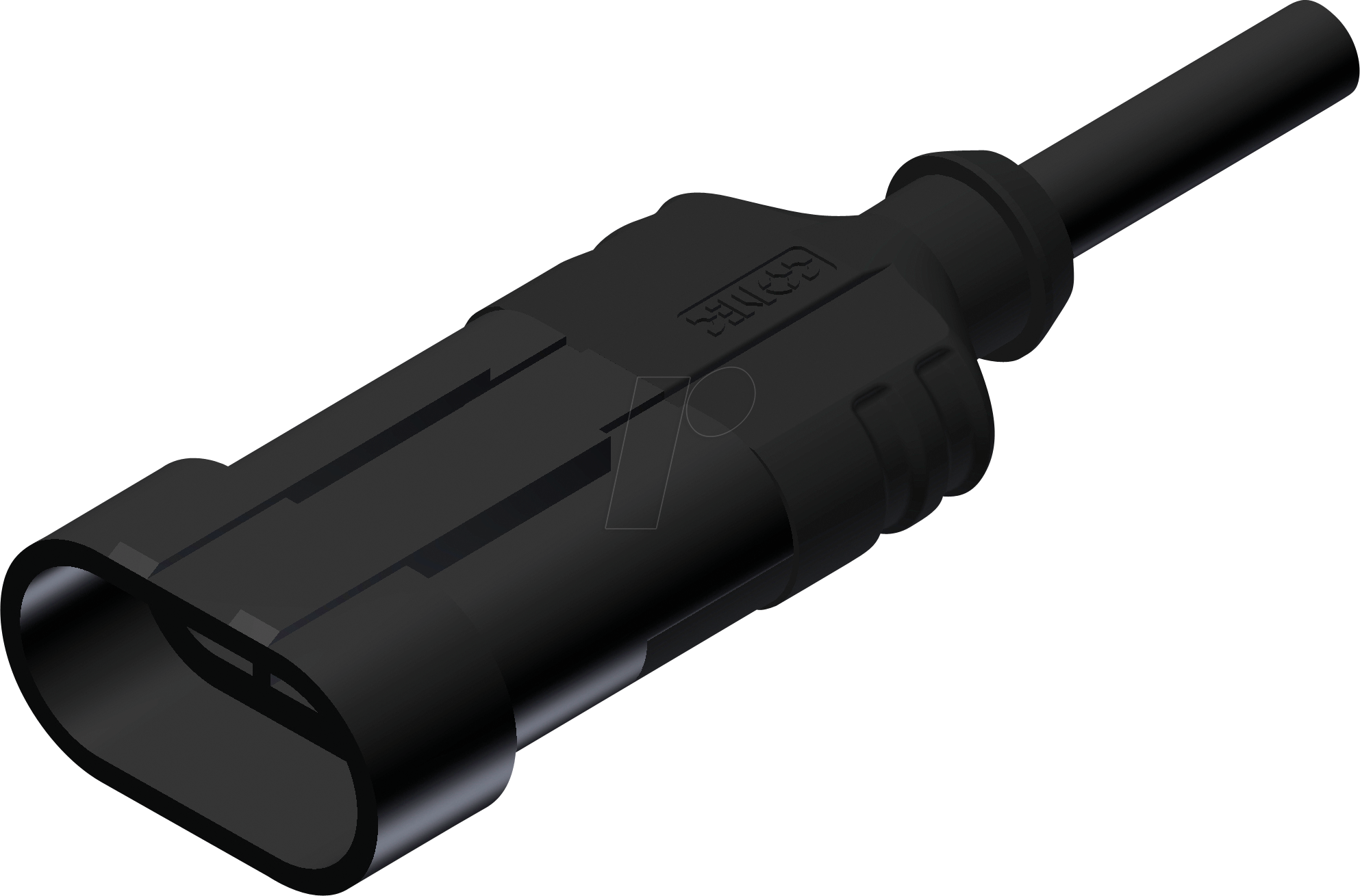 CONEC 55-00475 - Ventilsteckverbinder Superseal, 3-pol, Stecker