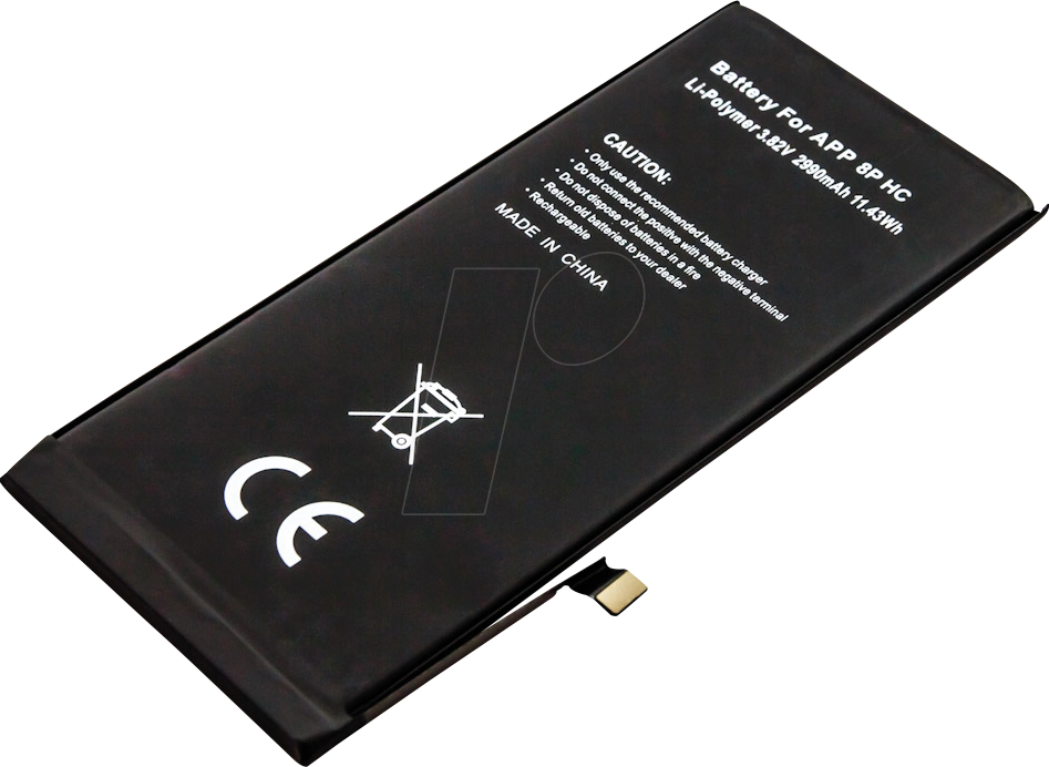 AKKU 31251 - Smartphone-Akku für Apple iPhone 8 Plus, Li-Po, 2990 mAh