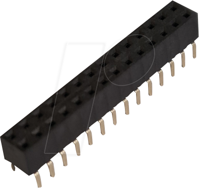 BKL 10122227 - Buchsenleiste zweireihig mit Dual Entry, 2x14