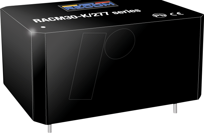 RACM30-15DK-277 - AC/DC-Wandler, 30 W, 85-305 V AC, +/- 15 V DC, Modul