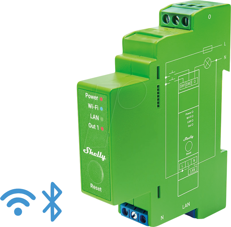 Thumbnail - SHELLY PRO DIM1P - Shelly Pro Dimmer 1PM