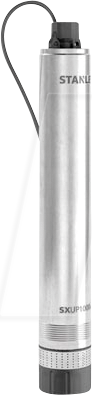 STAN P1000SS - Tiefbrunnenpumpe, Tauchpumpe, Edelstahl, 1000 W