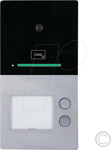 EGB 232 540 - Video-Türsprechanlage für 2-Familienhaus, mit Zutrittskontrolle
