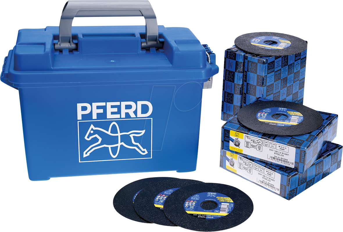 PFERD 69902459 - Trennscheiben EHT 125-1,0 START STEELOX, 100 Stück