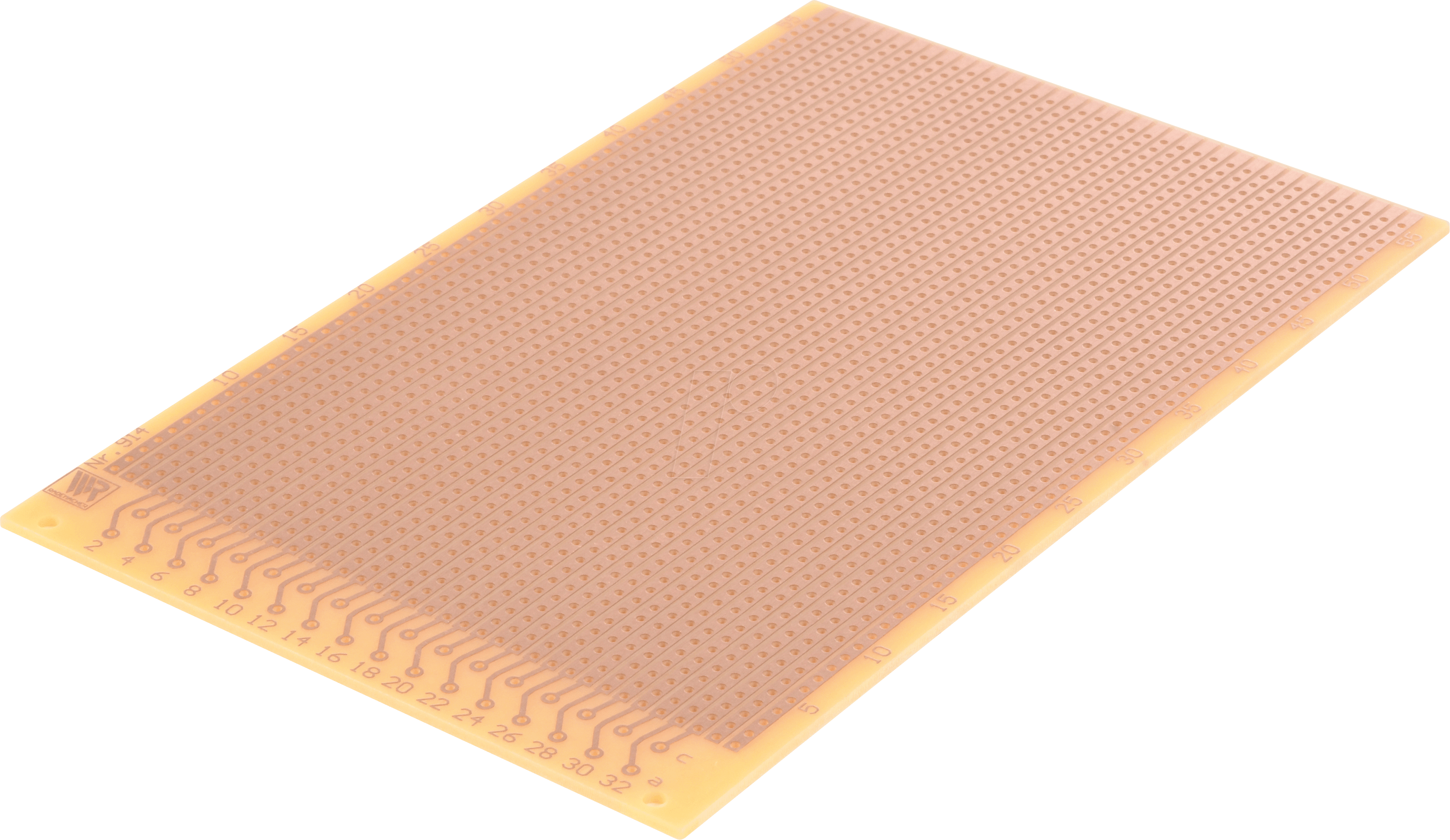 UP 914HP - Laborkarte, Hartpapier, 160x100mm, CU 35µ