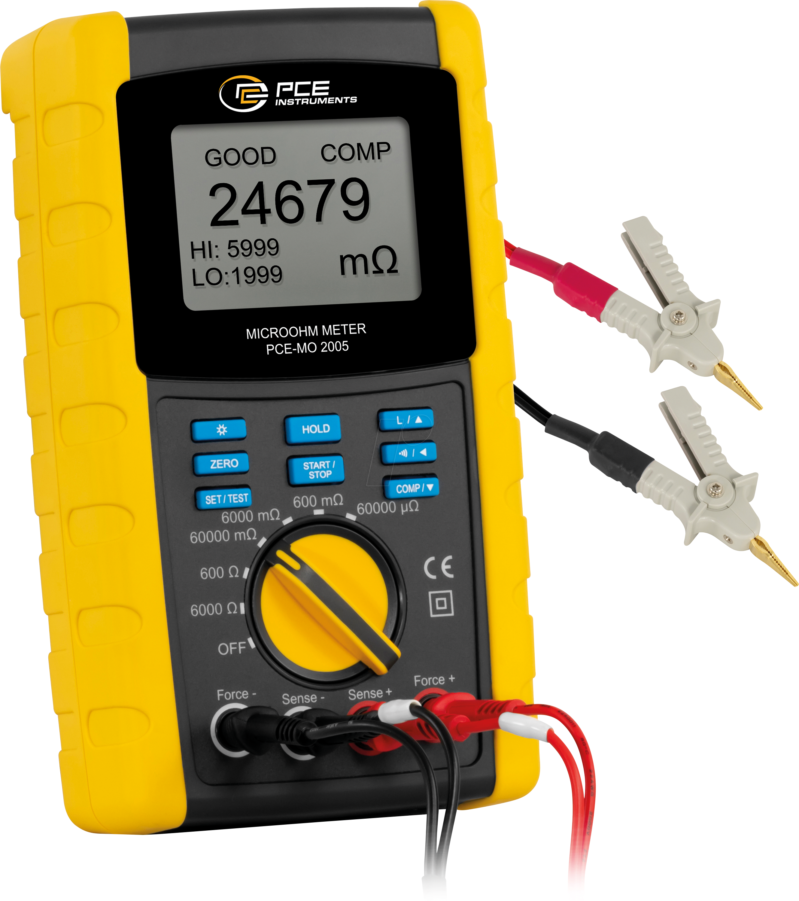 PCE MO 2005 - Mikroohmmeter PCE-MO 2005