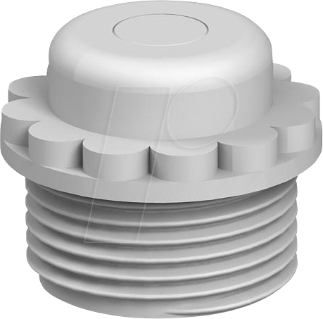 OBO 2032378 - Einschraubnippel, M12, mit Durchstoßmembran