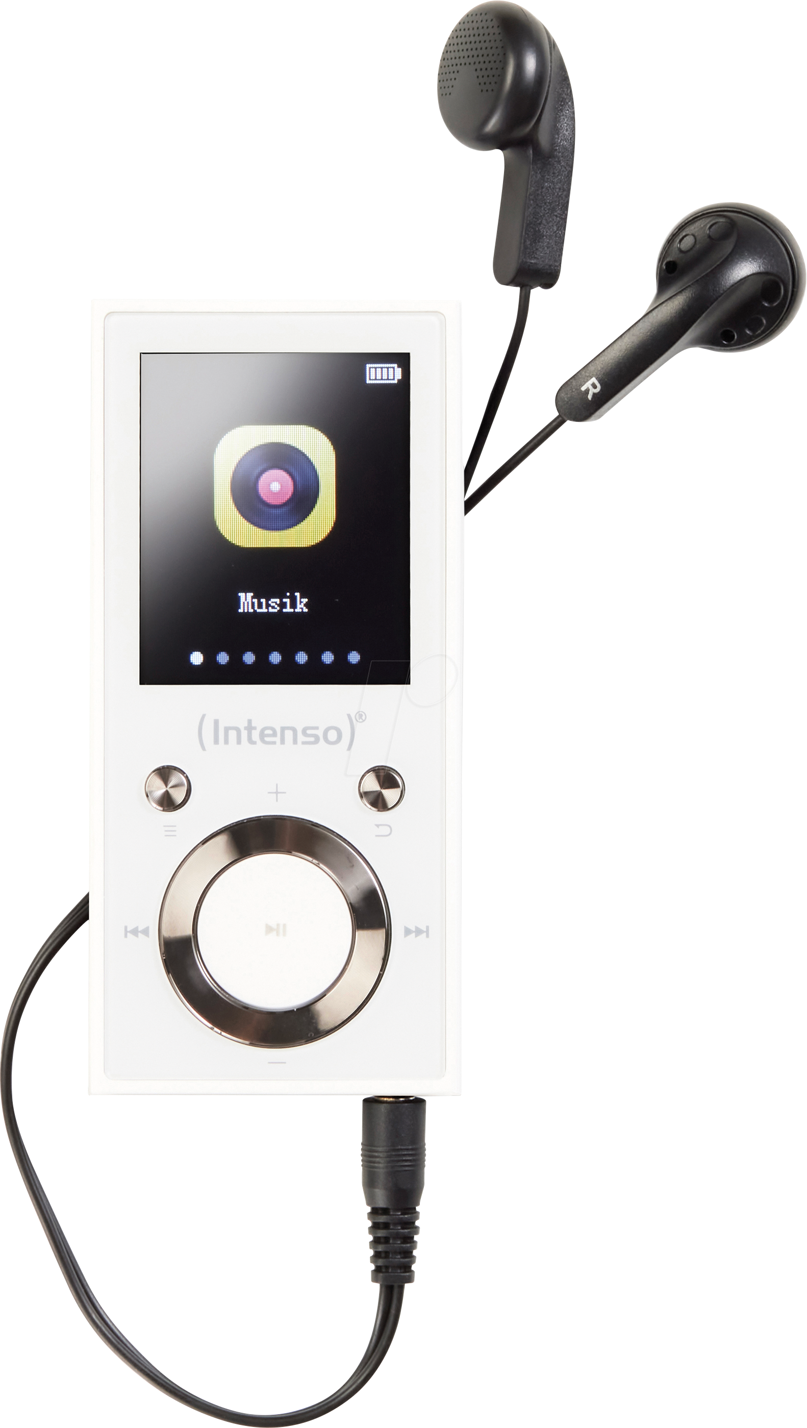 INTENSO 3717492 - MP3-Videoplayer, 64GB, Video Scooter, weiß