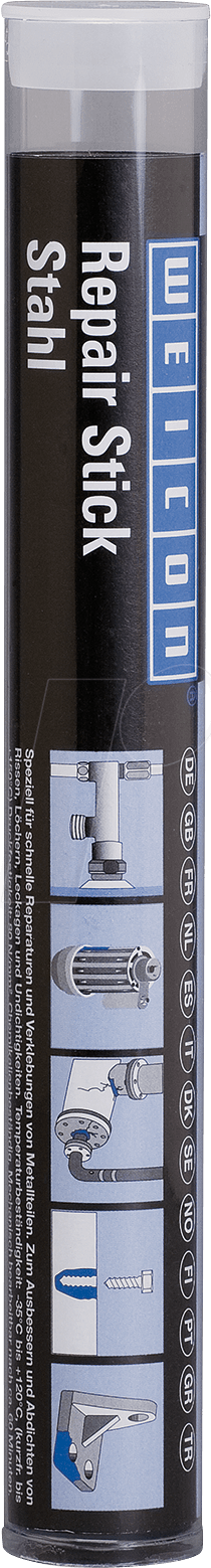 REPAIR-STICK ST - Reparaturmasse, stahlgefüllt, Stahl, 115 g, dunkelgrau