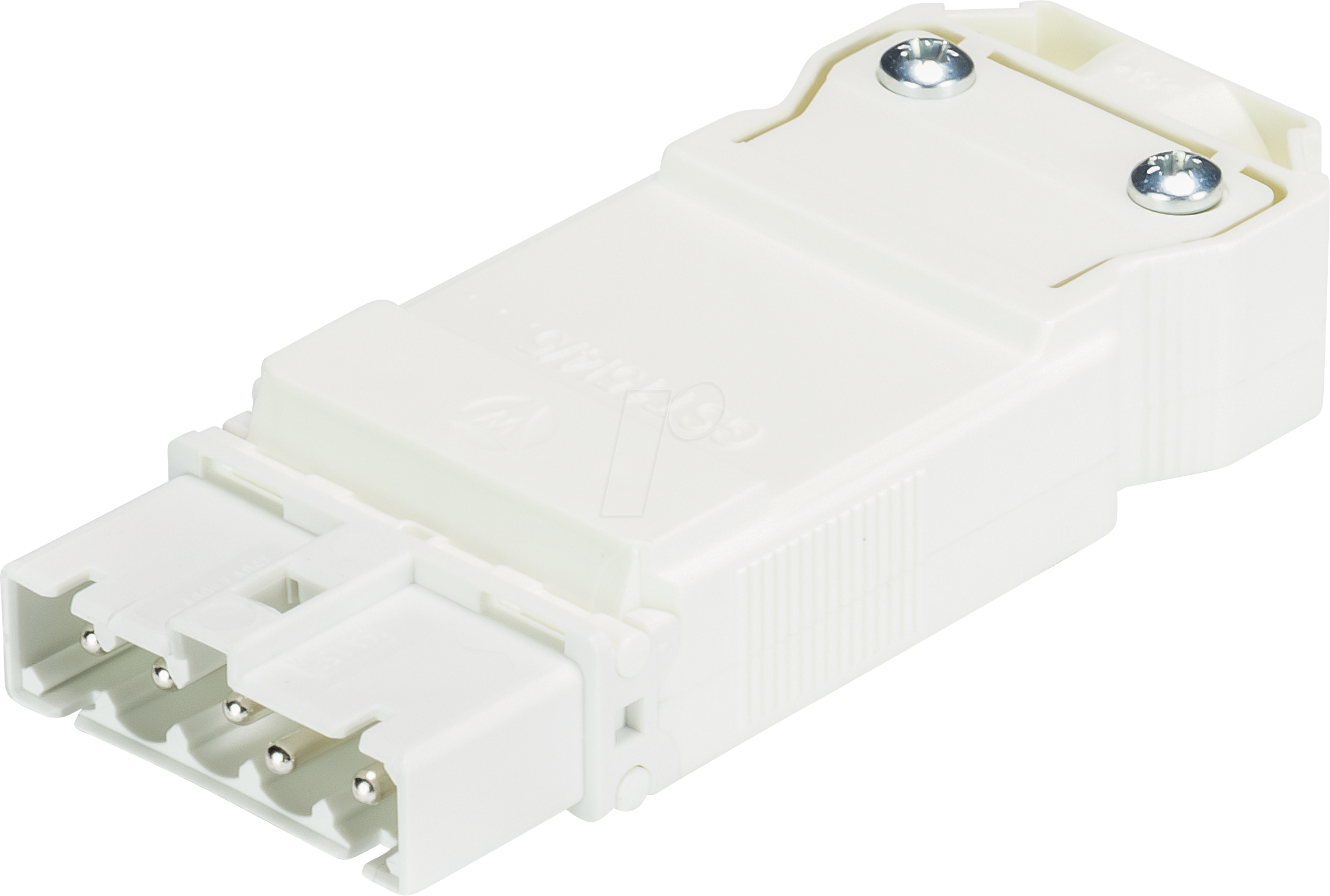 Thumbnail - GST 15I5 S ZRW W - Steckverbinder - Schraubanschluss, Stecker, weiß