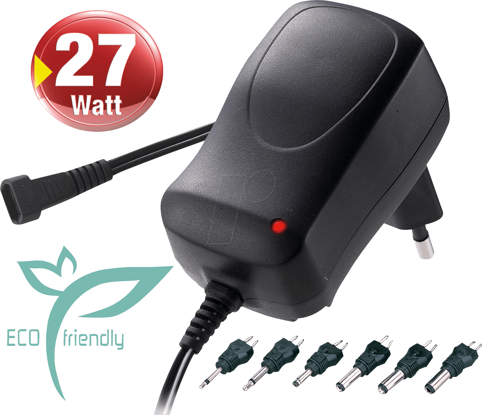 MW 3IP25GS - Universal-Schaltnetzteil, 27 W, 3 - 12 V, 2250 mA