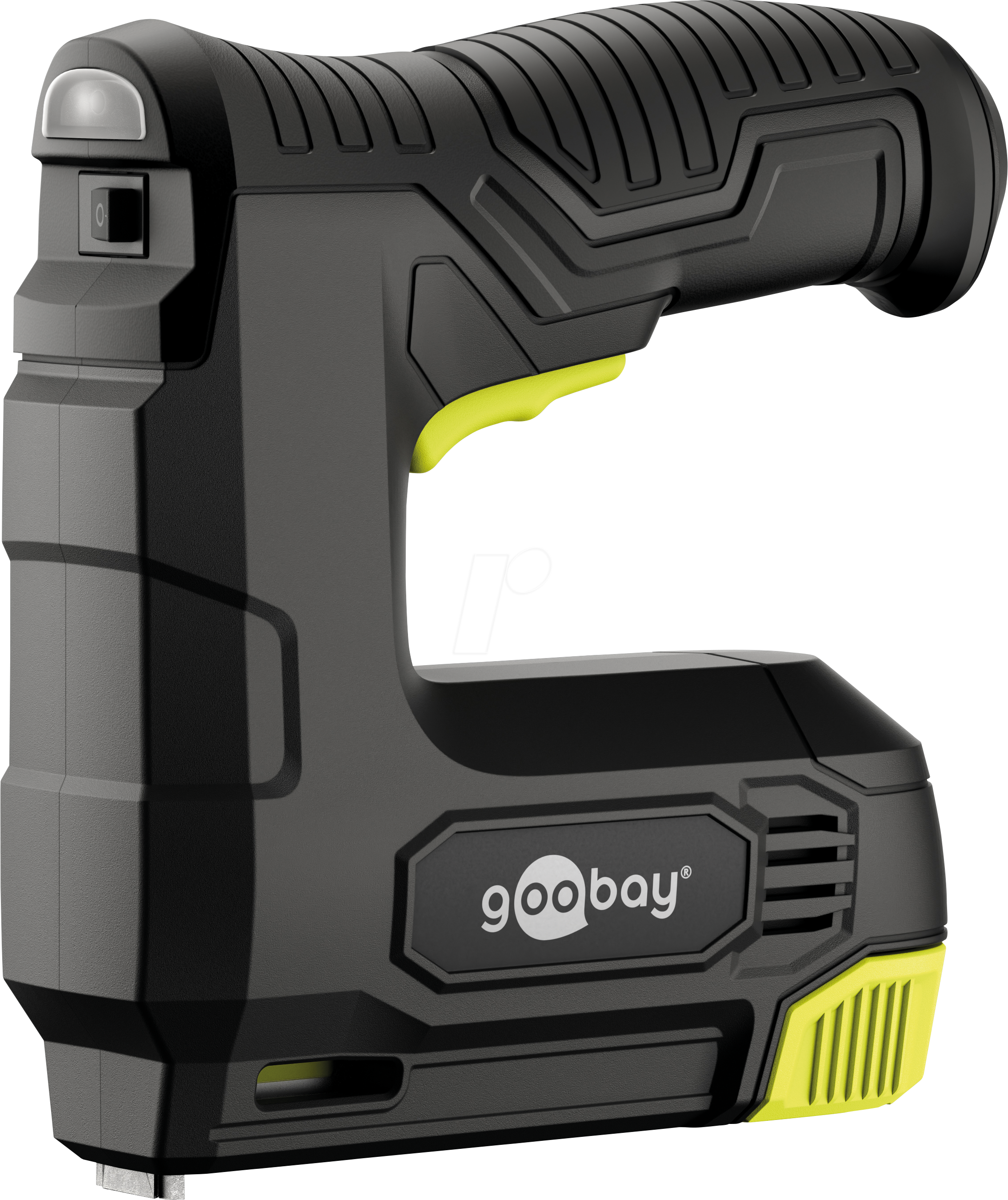 GOOBAY 77819 - Akku-Tacker / Nagler, 2in1, 5 V, 1500 mAh, mit reichlichem Zubeh