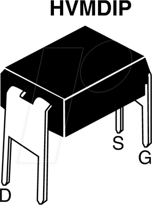 Thumbnail - IRLD014PBF - MOSFET N-LogL, 60V 1,7A 0,2R, HVMDIP-4