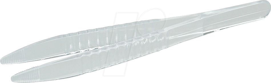 PZ K-PS - Kunststoffpinzette aus Polystyrol (PS), gerade, 125 mm