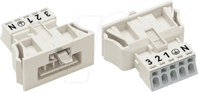 WAGO 890-735 - WINSTA® MINI Stecker, 5 polig