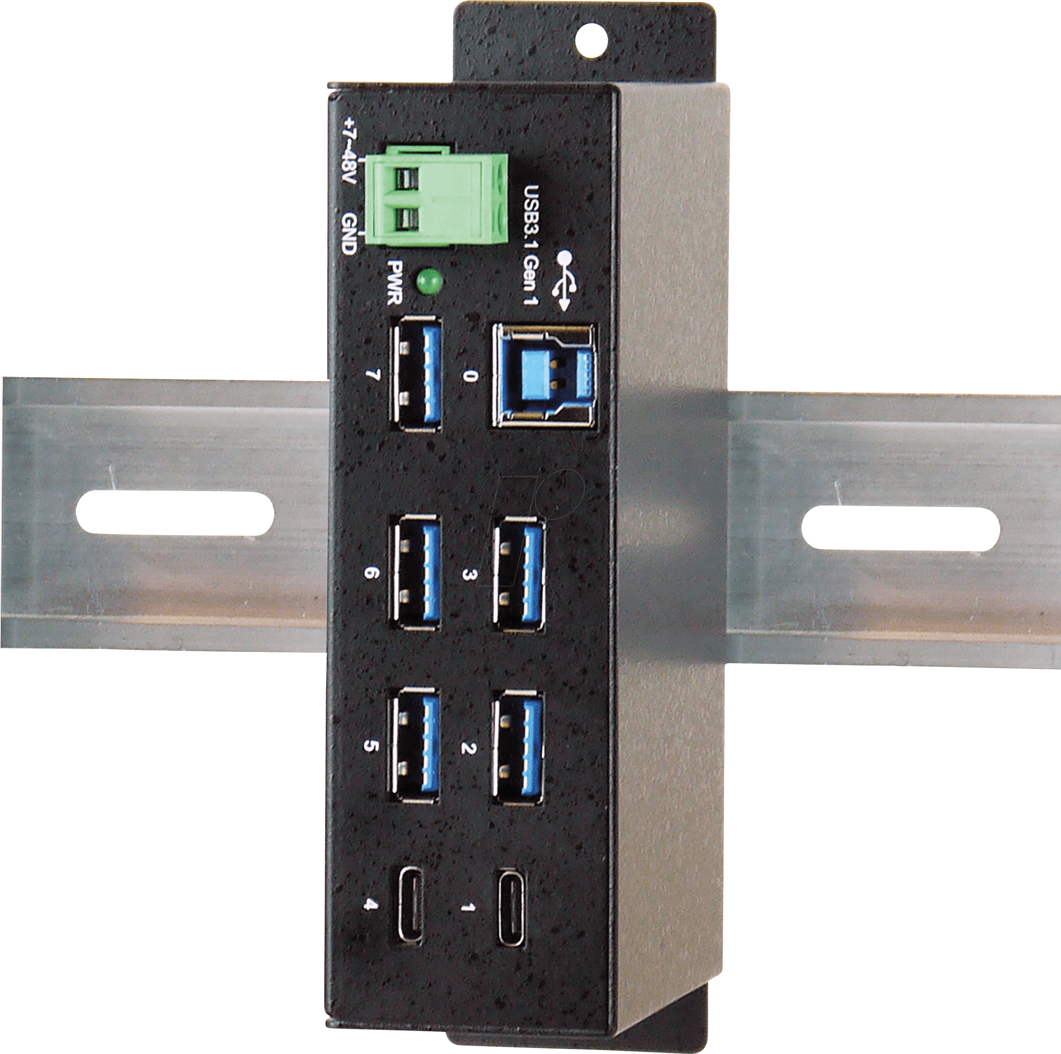 EXSYS EX-1197 - 7 Port USB 3.0/3.1 Metall HUB