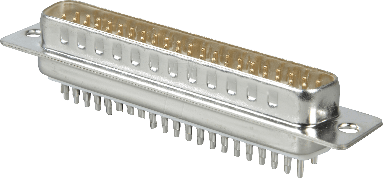 HD 62M - D-SUB-Stecker, High Density, 62-polig, gerade