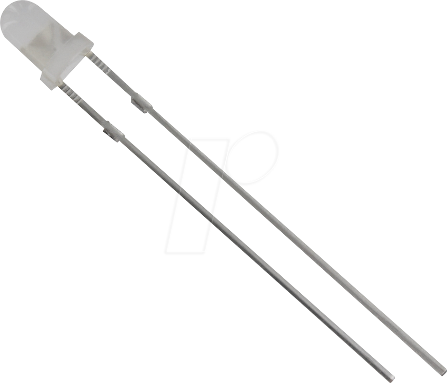 3034W2D-ESA-B - LED, 3mm, bedrahtet, weiß, 2500 mcd, 60°