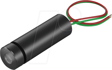 Thumbnail - PICO 70114843 - Punkt Lasermodul, rot, 650 nm, 3 VDC, 8x25 mm, Klasse 1
