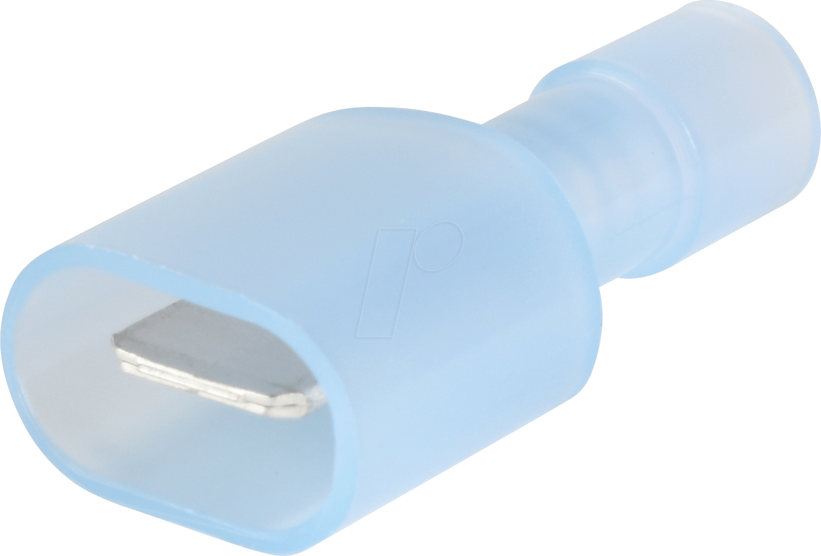 Thumbnail - VT IFS-B-6,35 - Flachstecker-vollisoliert, Breite: 6,35mm, blau