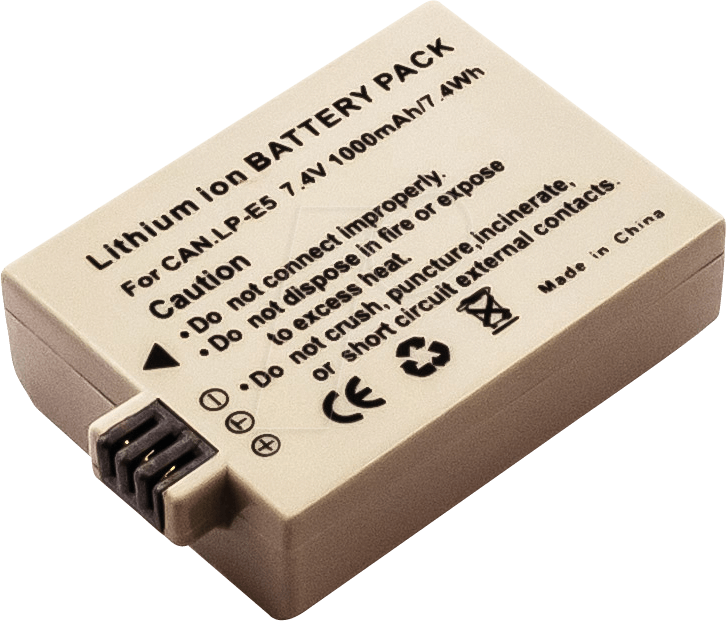 AKKU 40380 - Akku, Digitalkamera, kompatibel, 1000 mAh