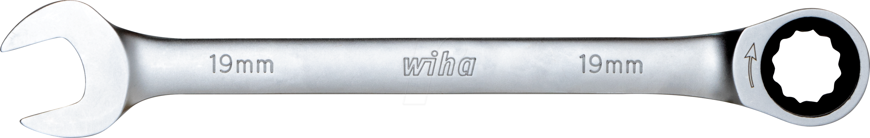 WIHA 44660 - Ringratschen-Gabelschlüsel, 19-19