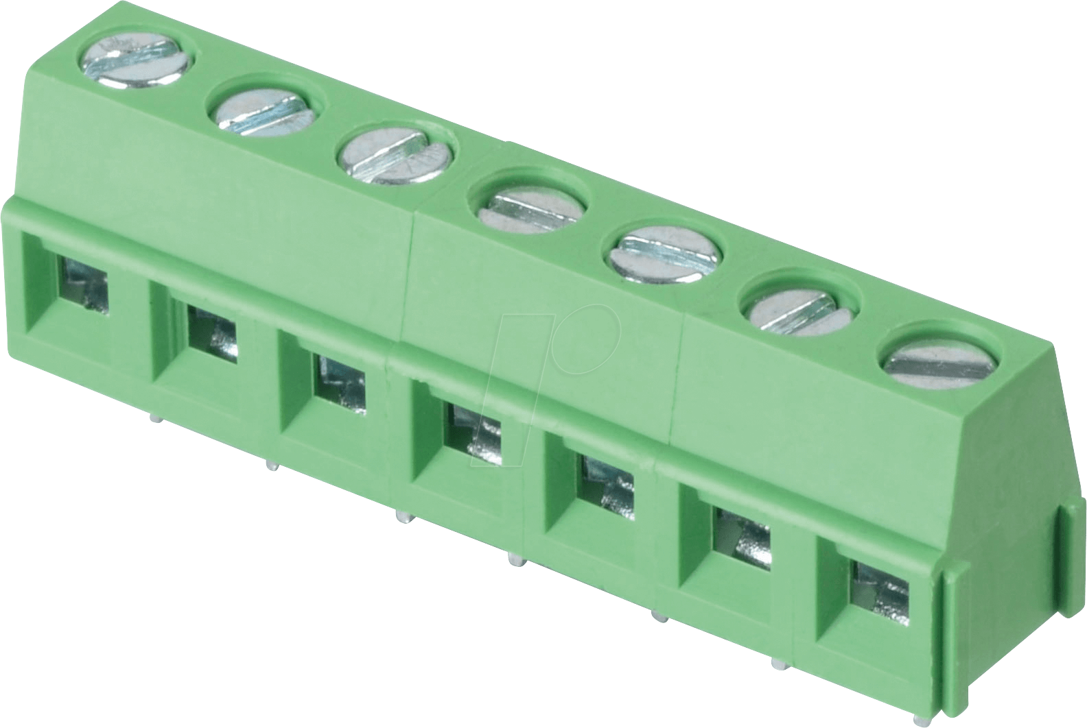 CTB0502-7 - Lötbare Schraubklemme - 7-pol, RM 5 mm, 90°