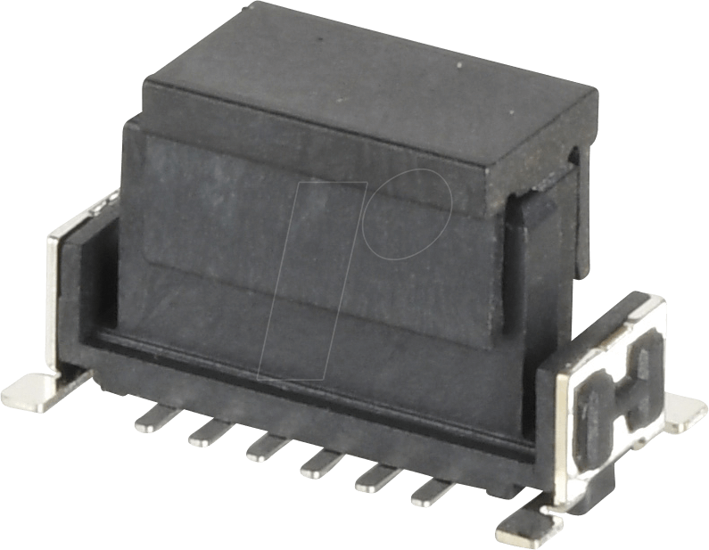 MPE 715-1-012 - Federleiste SMD, 12 polig, 500 V / 1,6 A